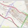 Map of the 2015 disaster at Mina, Saudi Arabia