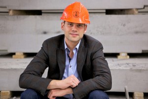 Alumnus Michael Montgomery (pictured) and Professor Constantin Christopoulos are behind Kinetica, a startup making buildings earthquake resistant.
