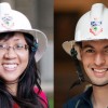 Passing of the torch: Former University of Toronto Engineering Society (EngSoc) president Teresa Nguyen and current EngSoc president Ernesto Diaz Lozano Patiño. (Photos: EngSoc)