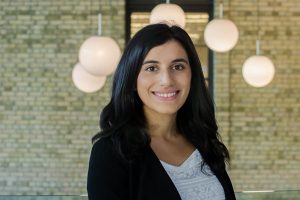 Sara Maltese (Year 4 CivE) is the conference chair for the sixth annual WISE National Conference, hosted at U of T Engineering. (Photo credit: Armand Suwanda)