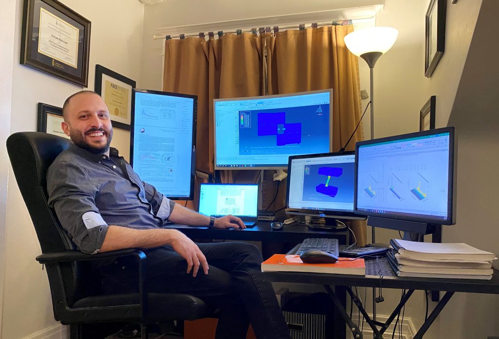 Connecting with: Pedram Mortazavi – Department of Civil & Mineral  Engineering