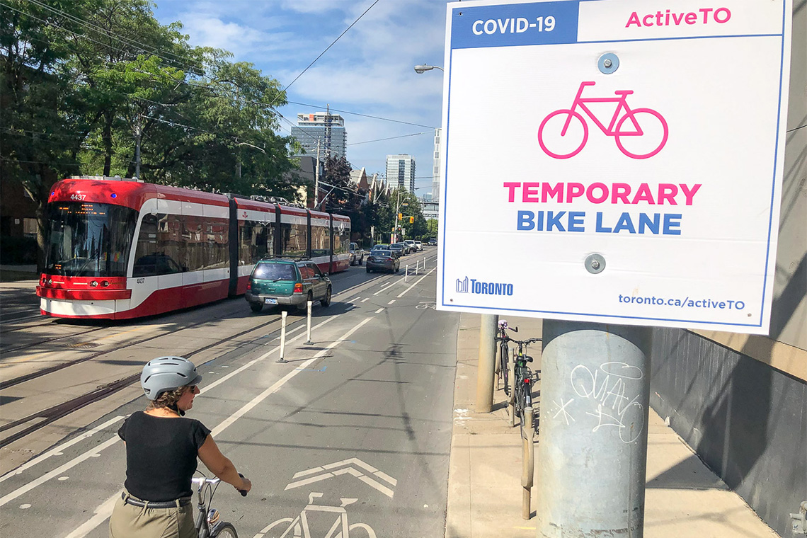 Toronto s COVID 19 bike lane expansion boosted access to jobs