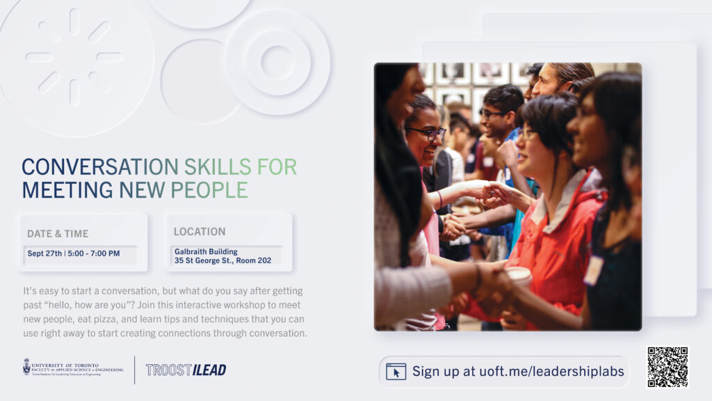 ILEAD - Conversations Skills For Meeting New People