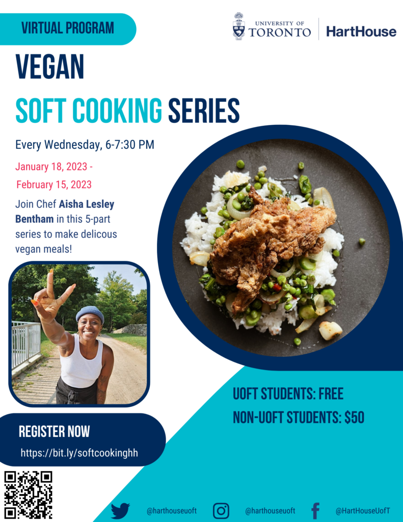 Vegan Soft Cooking Series - Wednesdays