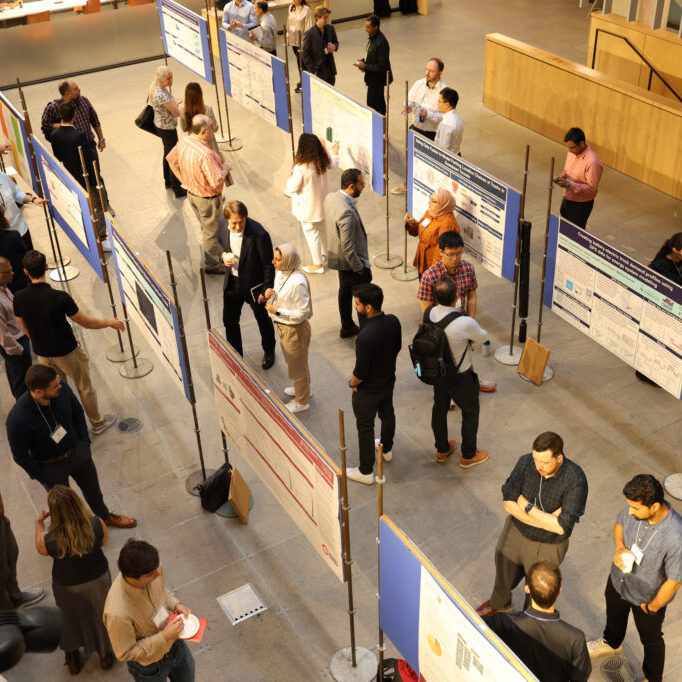 JUNE 18, 2025 — CLUE SYMPOSIUM — A photo from the City Logistics for the Urban Economy (https://clue.utoronto.ca/) CLUE Symposium with the Department of Civil &amp; Mineral Engineering at the University of Toronto in Toronto on Wednesday, June 18, 2025. The even was held at the Myhal Fifth Floor Atrium. (Photo by Phill Snel / CivMin, University of Toronto)