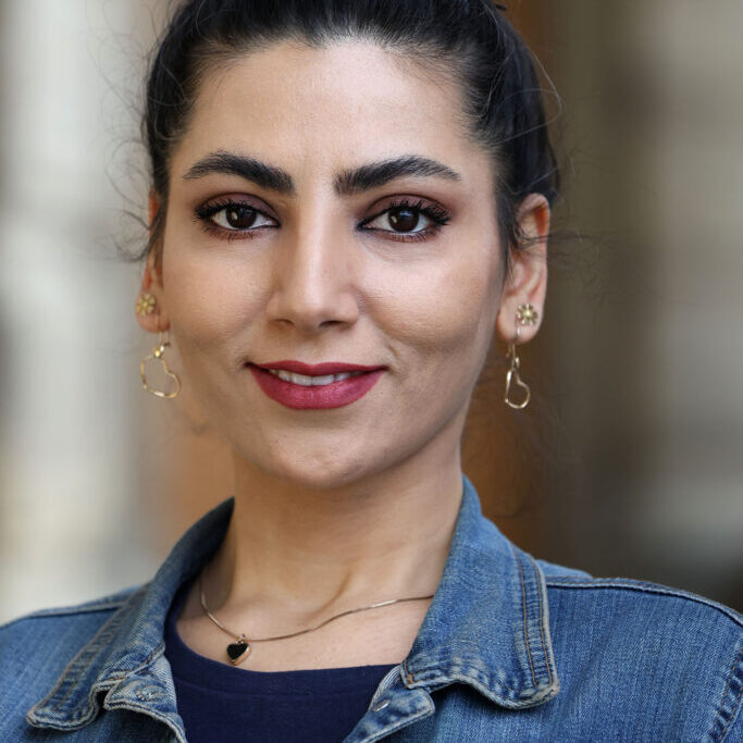 CivMin postdoctoral fellow (PDF) Dr. Asieh Hamidi on Thursday, February 27, 2025. Hamidi is with the Department of Civil &amp; Mineral Engineering at the University of Toronto.  (Photo by Phill Snel / CivMin, University of Toronto)